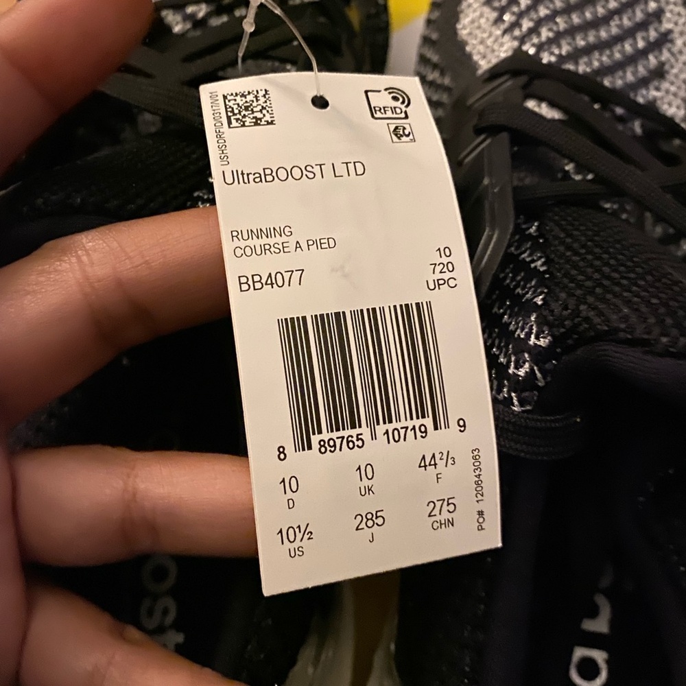 UltraBoost 2.0 LTD Silver Medal Sneakers MENS - Picture 7 of 8